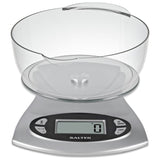 Salter electronic bowl scale silver 1.8L (British brand)