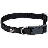 Petface black tonal dots dog collar small - British brand