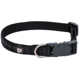 Petface black tonal dots dog collar small - British brand