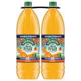 Double Strength Orange Fruit Squash No Added Sugar 2 x 1.75L