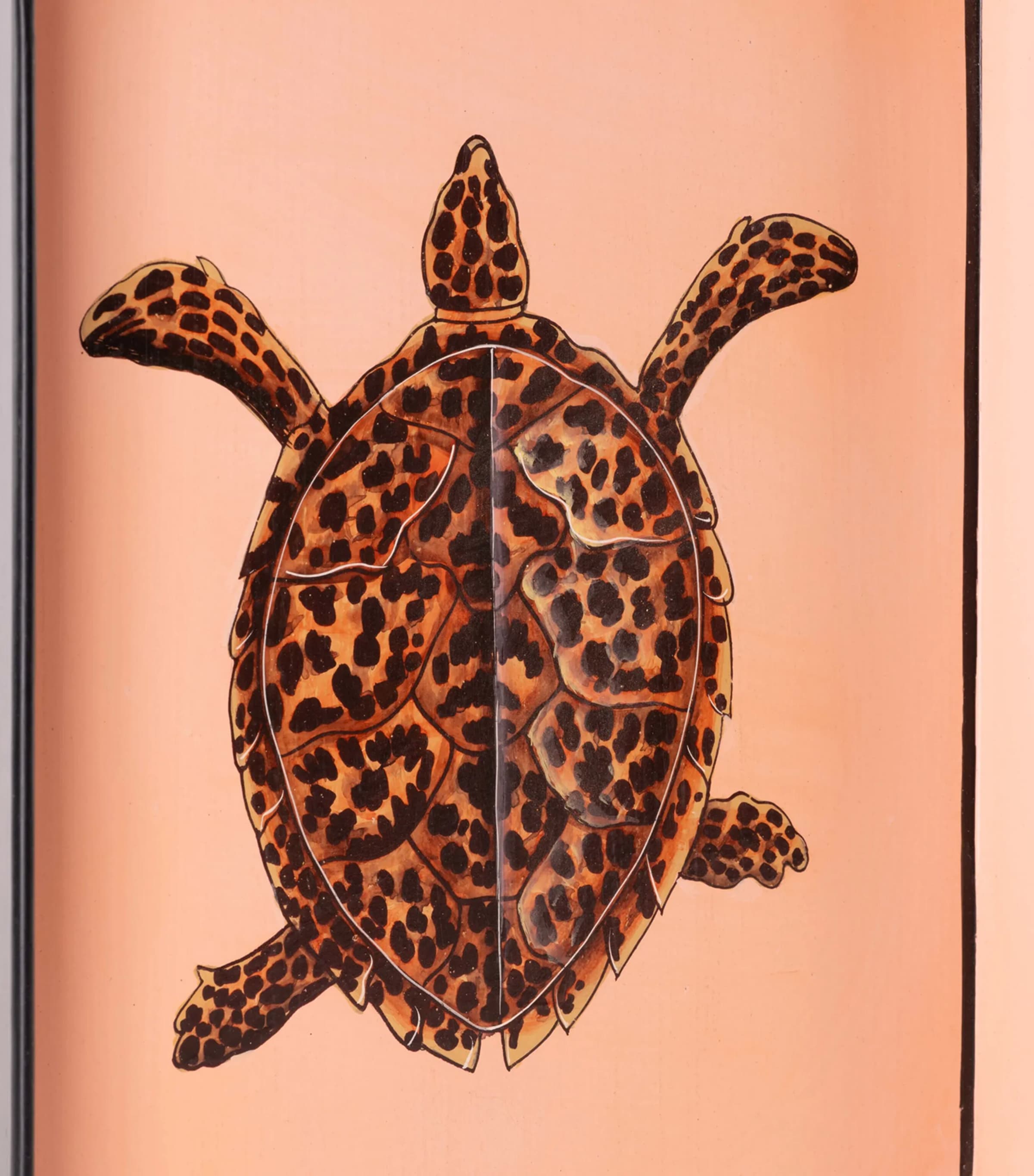 Les Ottomans Iron Turtle tray 43cm x 30cm, UK version