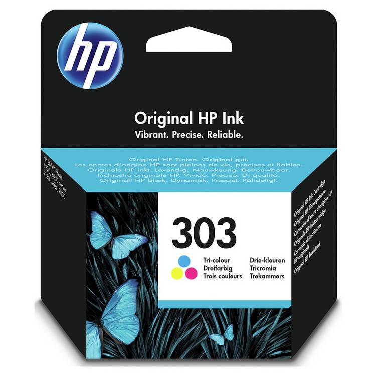 HP 303 original ink cartridge colour (British brand)
