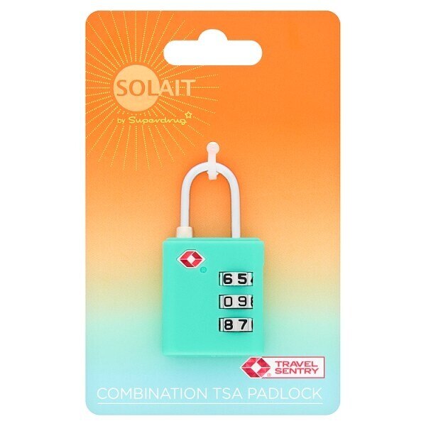 Solait Combination Padlock GOODS Superdrug   