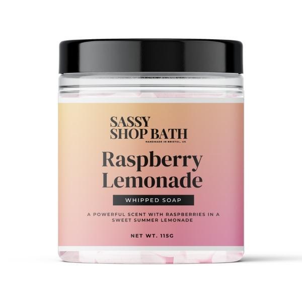 Sassy Shop Wax  Raspberry Lemonade Whipped Soap 115g