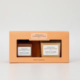 French Connection Apricot Peach diffuser candle set 100ml 220g, UK version