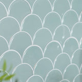 In Home self-adhesive blue wall tiles pack of 4, UK version