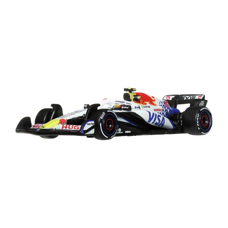 Hot Wheels Liam Lawson styled F1 car 1:64 scale, imported from the UK