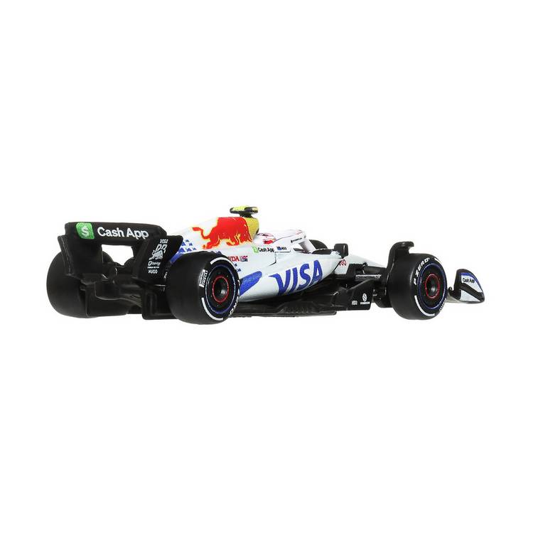 Hot Wheels Liam Lawson styled F1 car 1:64 scale, imported from the UK