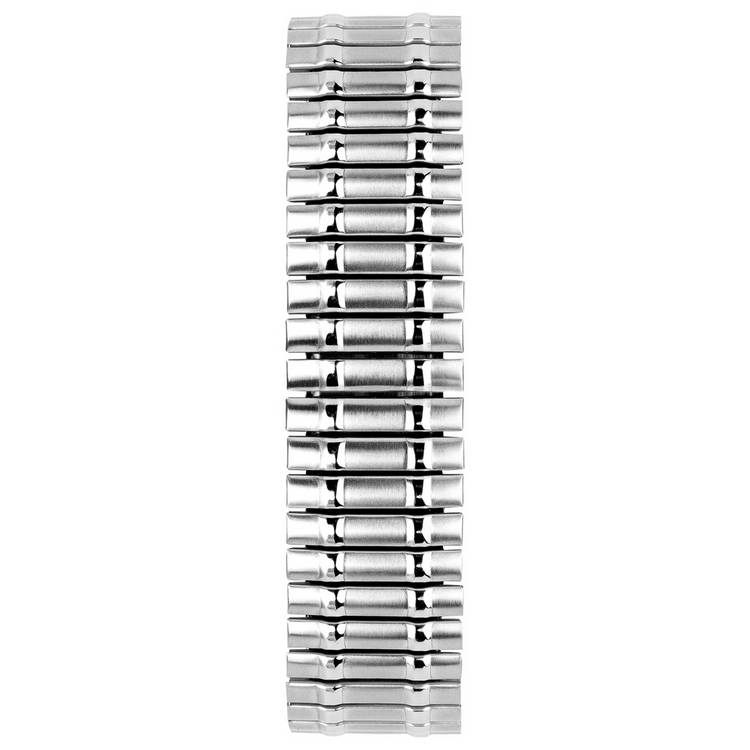 Sekonda men's watch black dial 42mm stainless steel expander bracelet (British brand)
