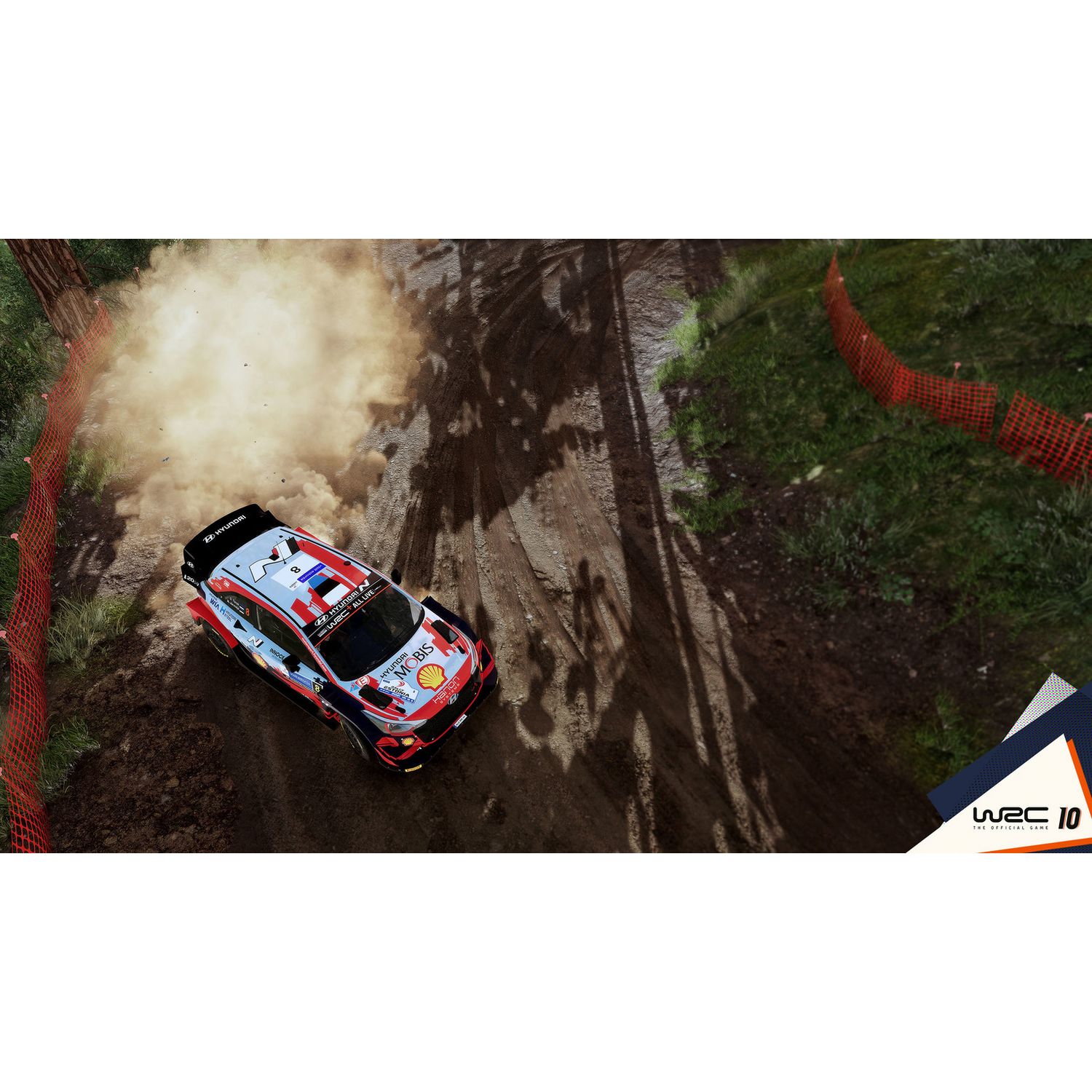 WRC 10 Official Game PS5 disc (British brand)