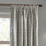 Wylder Grace Leaf curtains grey 117x137cm, imported from the UK