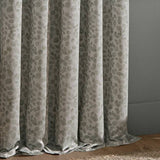 Wylder Grace Leaf curtains grey 117x137cm, imported from the UK