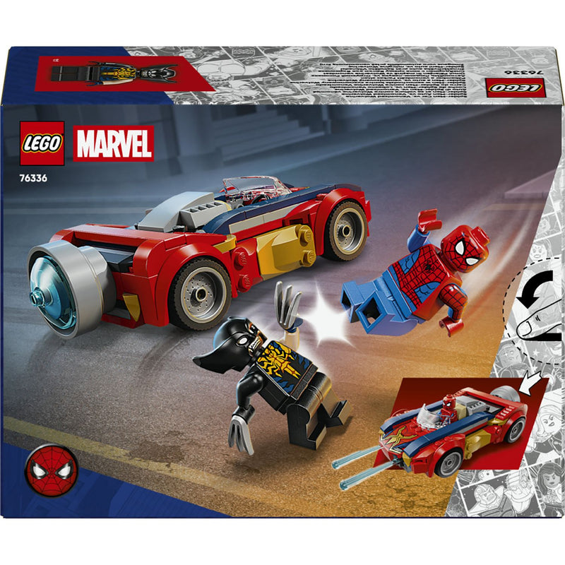 LEGO Marvel Spider-Man Car building set 76336, imported from the UK