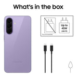 Samsung Galaxy A57 5G 256GB AI phone Lilac, imported from the UK
