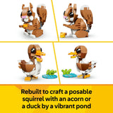 LEGO Creator 3in1 Playful Puppy Dog building toy 336 pieces, imported from the UK