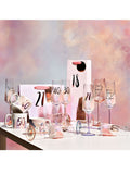 Widdop pink 30th birthday flute, imported from the UK