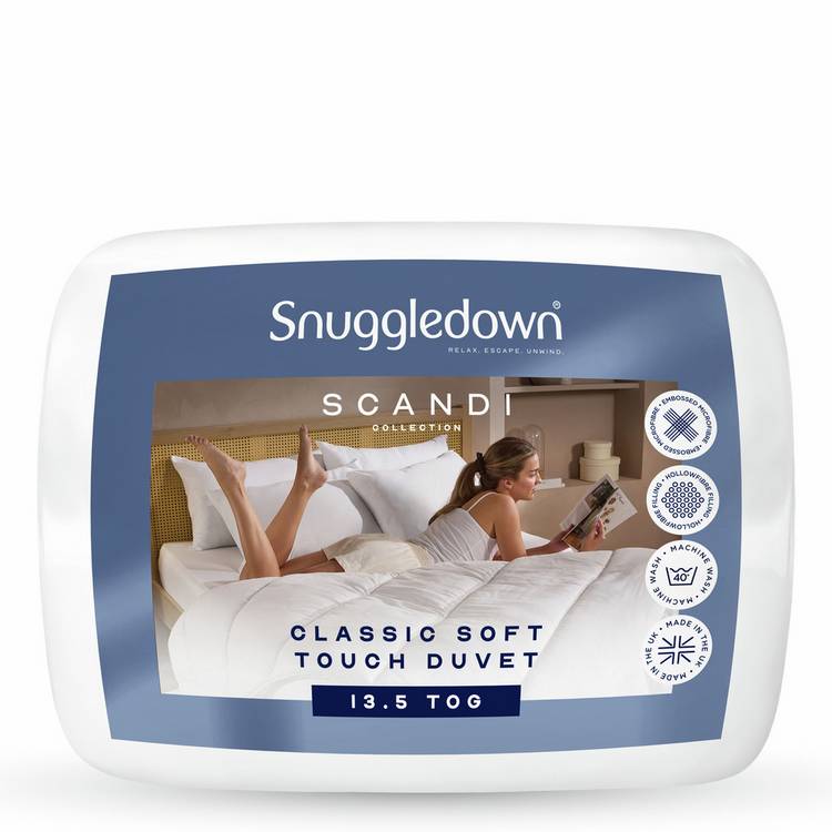 Snuggledown Scandi Classic 13.5 Tog Duvet Single, UK version