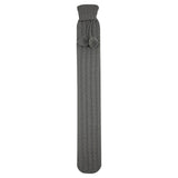 Cassandra long cable knit hot water bottle, imported from the UK