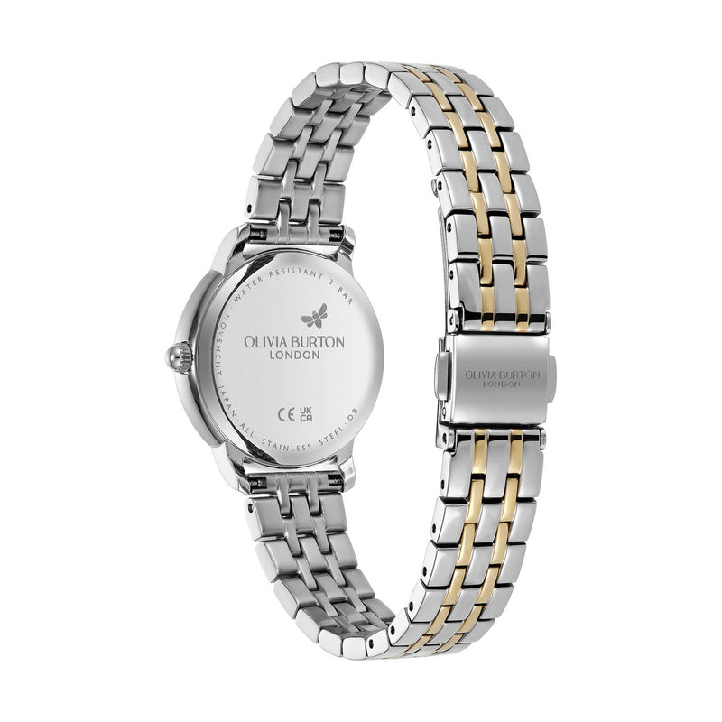 Olivia Burton two-tone bracelet watch 30mm, UK version
