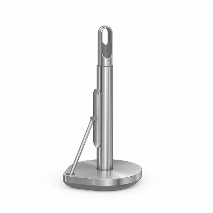 Simplehuman paper towel holder with spray pump stainless steel - British product