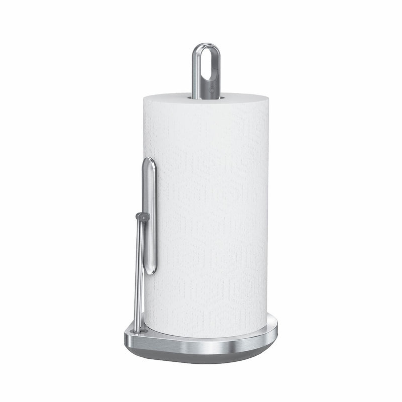 Simplehuman paper towel holder with spray pump stainless steel - British product