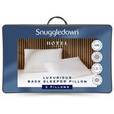 Snuggledown back sleeper pillow 2-pack medium soft, UK version