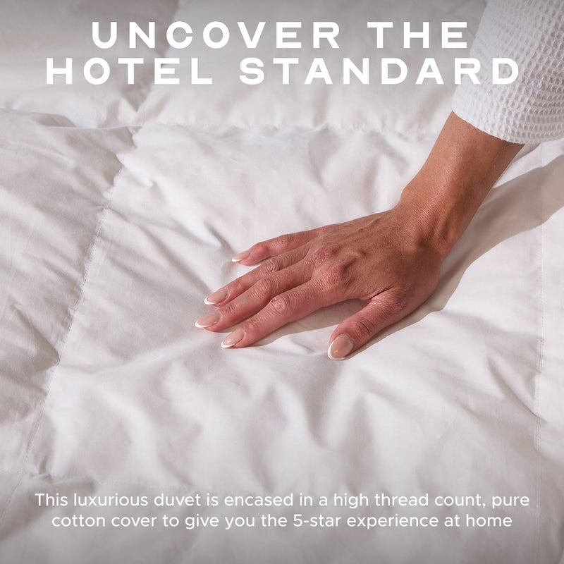 Snuggledown Hotel Goose Feather & Down All Season Duvet 13.5 Tog - Double