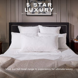 Snuggledown hotel luxury cotton quilted pillow 4 pack, imported from the UK