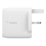 Belkin 24W dual USB-A wall charger white, imported from the UK