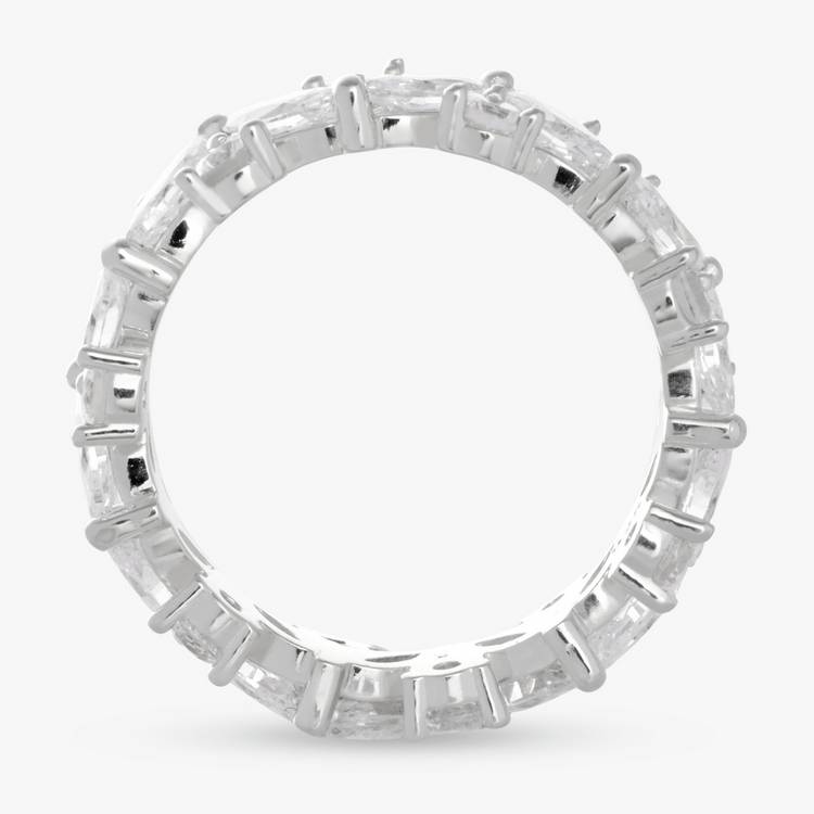 Revere eternity ring marquise cubic zirconia large (British brand)