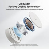 Belkin wireless charger 25W Qi2 MagSafe foldable Sand, UK version