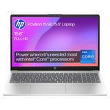 HP Pavilion 15 laptop silver Intel Core i7 16GB, UK version
