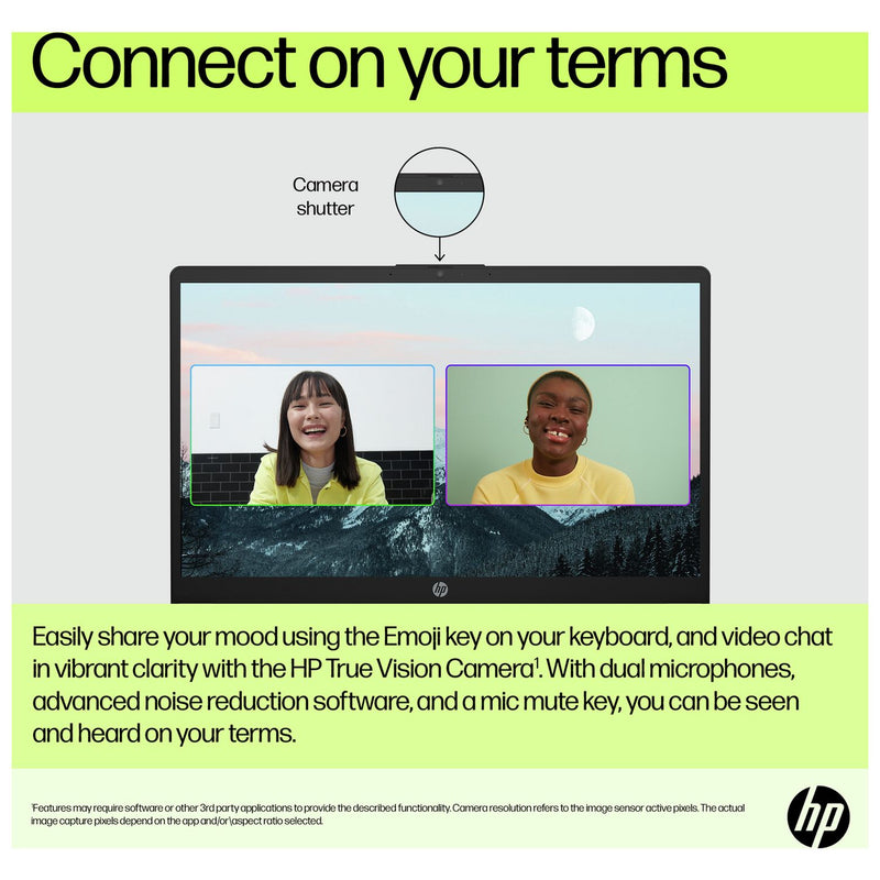 HP Pavilion 15 laptop silver Intel Core i7 16GB, UK version