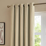 Furn Velvet Blackout Eyelet Curtains 117x183cm, imported from the UK