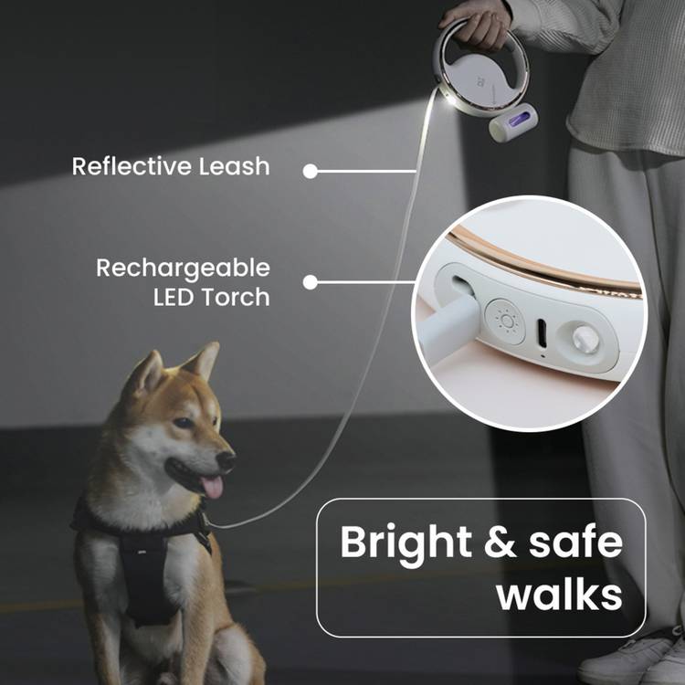 Noerden reflective lead 4-in-1 3m, UK version