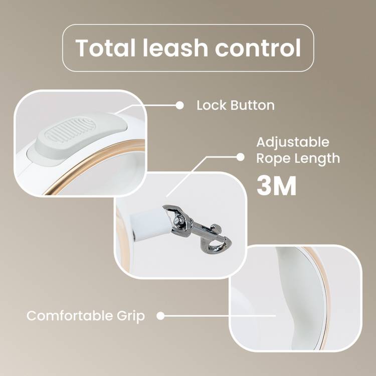 Noerden reflective lead 4-in-1 3m, UK version