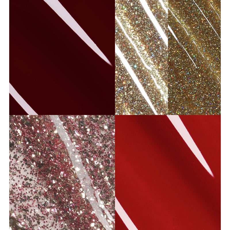 Mylee gel polish quad Encore set 4 shades (British brand)