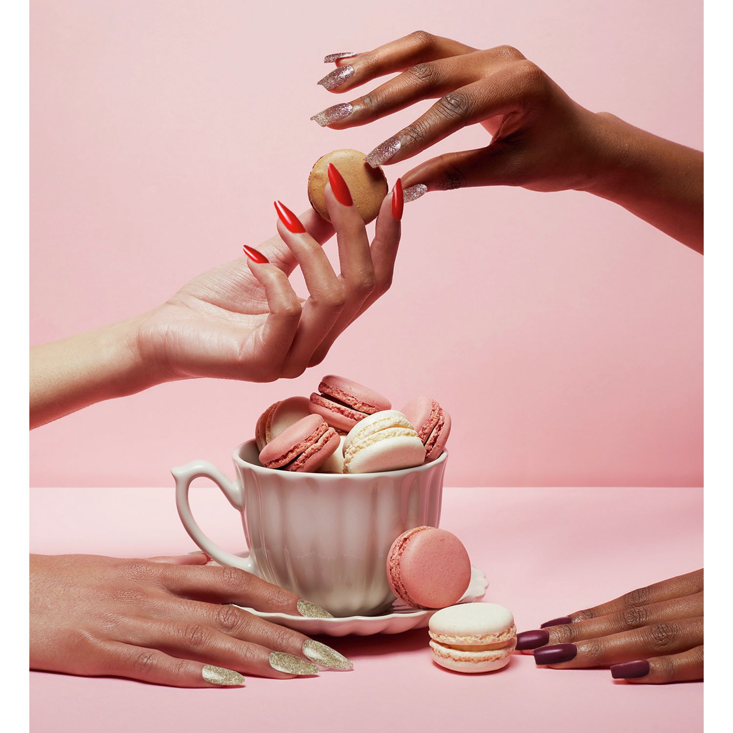 Mylee gel polish quad Encore set 4 shades (British brand)