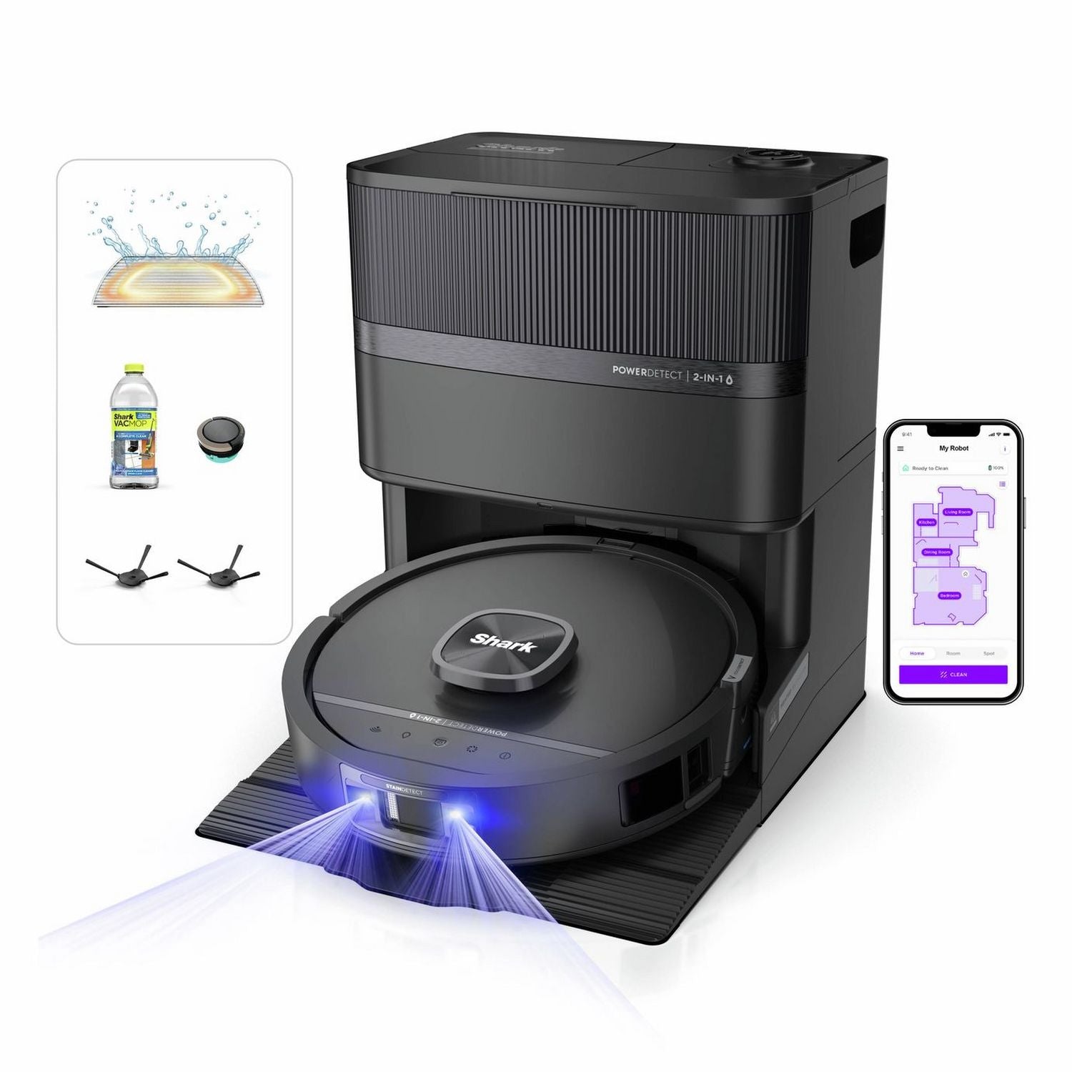 Shark PowerDetect UV Reveal robot vacuum, imported from the UK