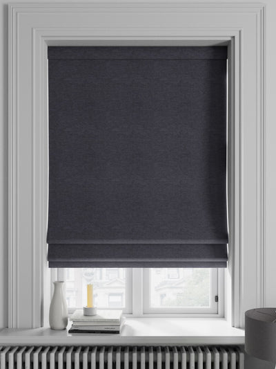 Next Charcoal Grey Soho Made To Measure Roman Blind- Buy online at McGrocer