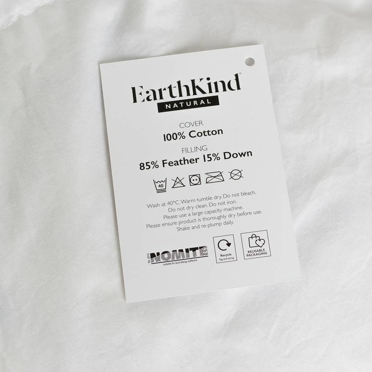 Earthkind Feather & Down Duvet 10.5 Tog Single (British brand)