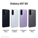 Samsung Galaxy A57 5G navy 256GB phone (British brand)