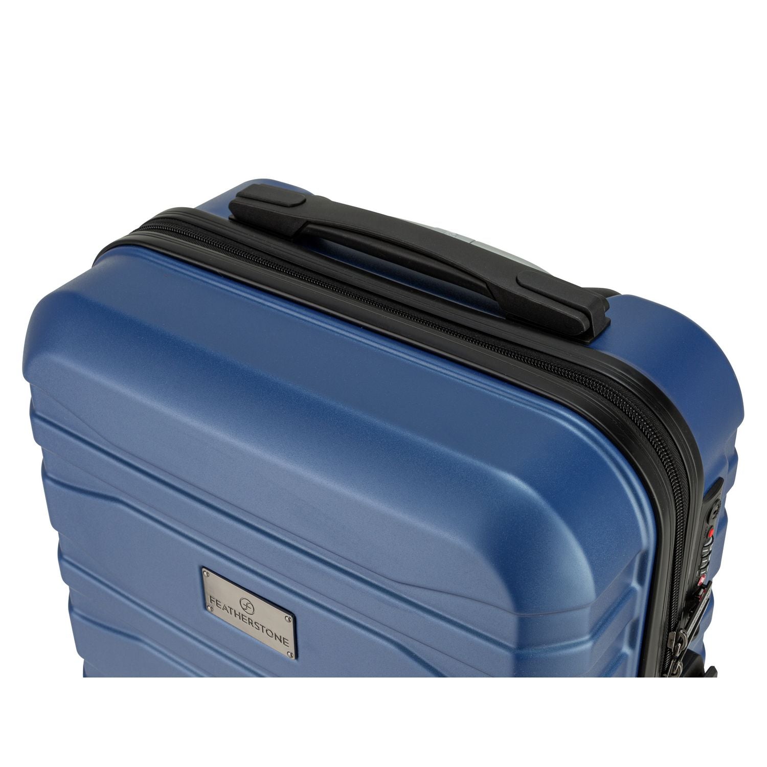 Featherstone hard cabin suitcase navy (British brand)