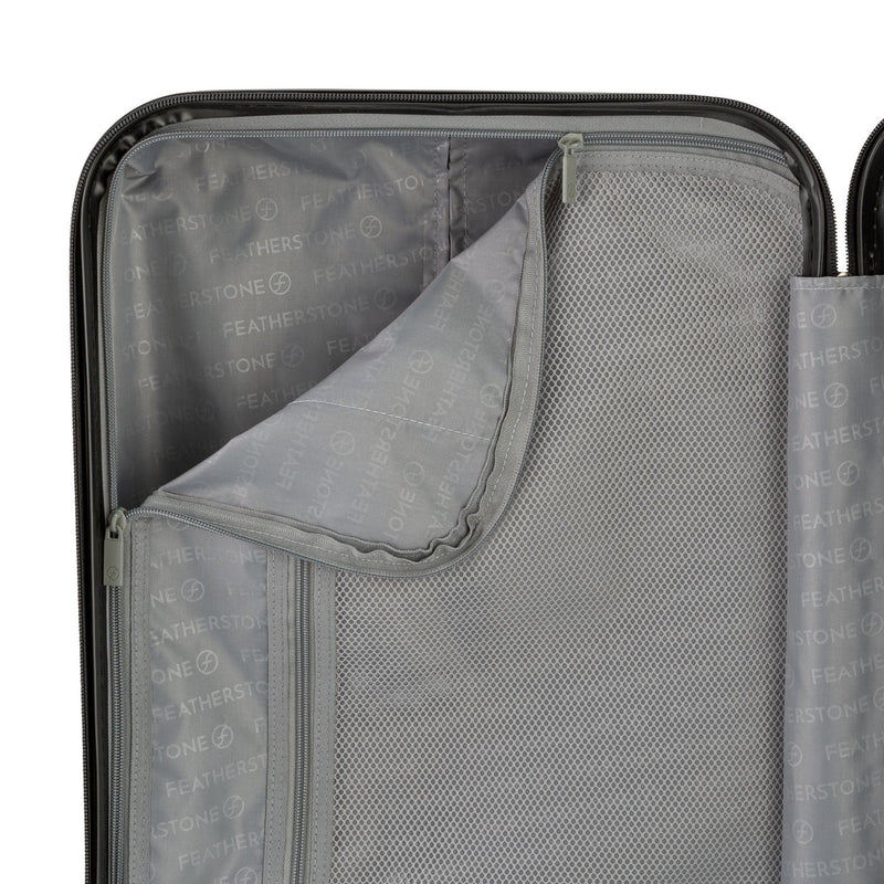 Featherstone hard cabin suitcase navy (British brand)