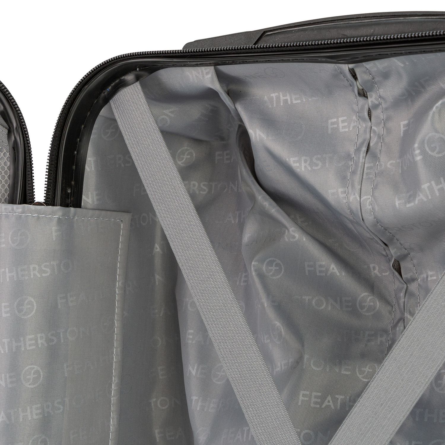Featherstone hard cabin suitcase navy (British brand)