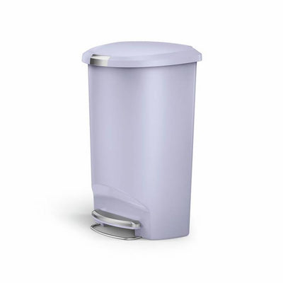 Argos Simplehuman 50 Litre Plastic Semi Round Pedal Bin - Lilac- Buy online at McGrocer