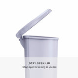 Simplehuman 50 litre lilac pedal bin - British product
