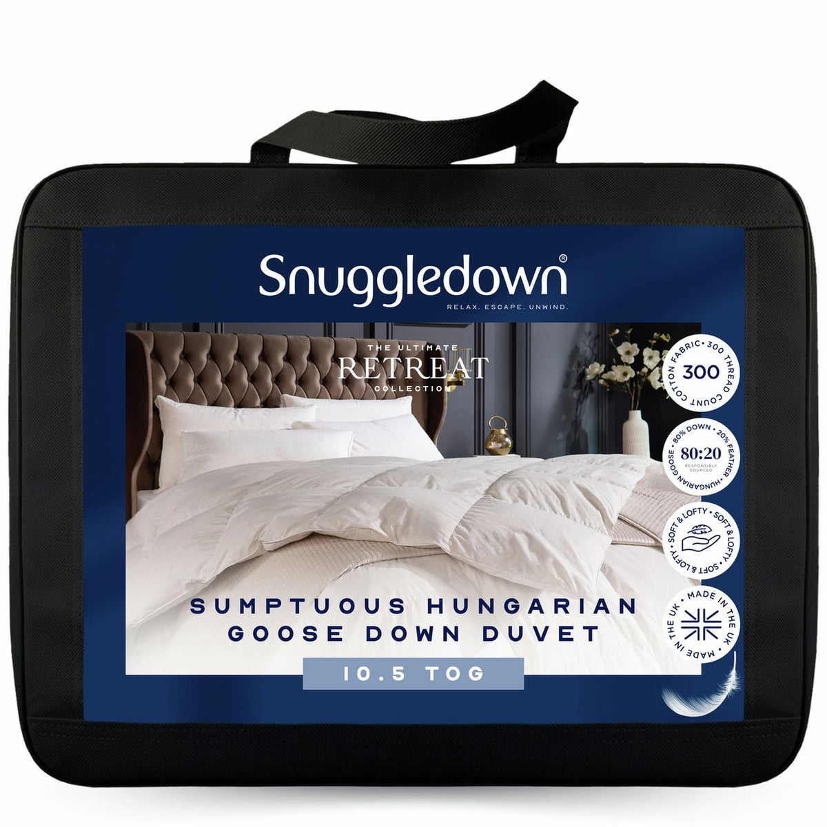 Snuggledown Hungarian Goose 10.5 Tog Duvet - Double