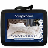 Snuggledown goose down all season duvet single 13.5 tog, imported from the UK