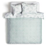 Habitat bedding set duck egg diamond dash single, imported from the UK